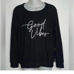 Buffalo David bitton women's sweater size small black long sleeve